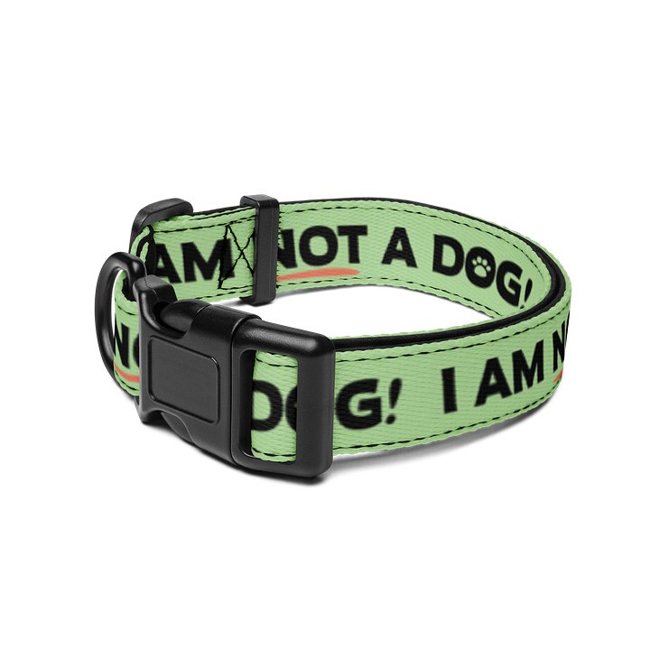 "I Am Not a Dog" Collar product image (2)