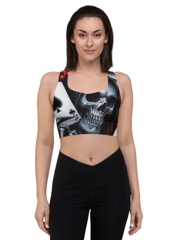 Grim Reaper's Game of Fate Sports Bra product image (1)