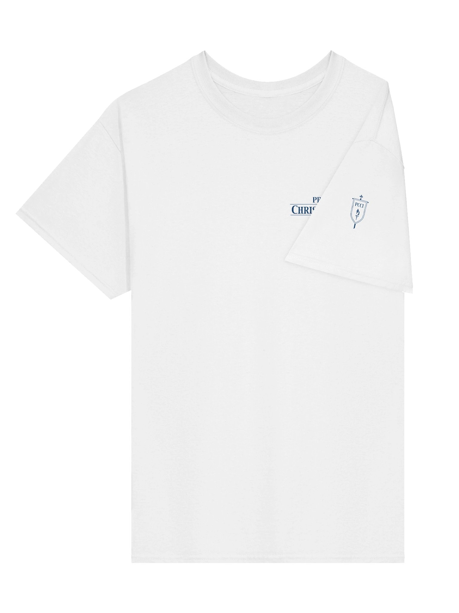 White PCCI Logo T-Shirt product image (3)