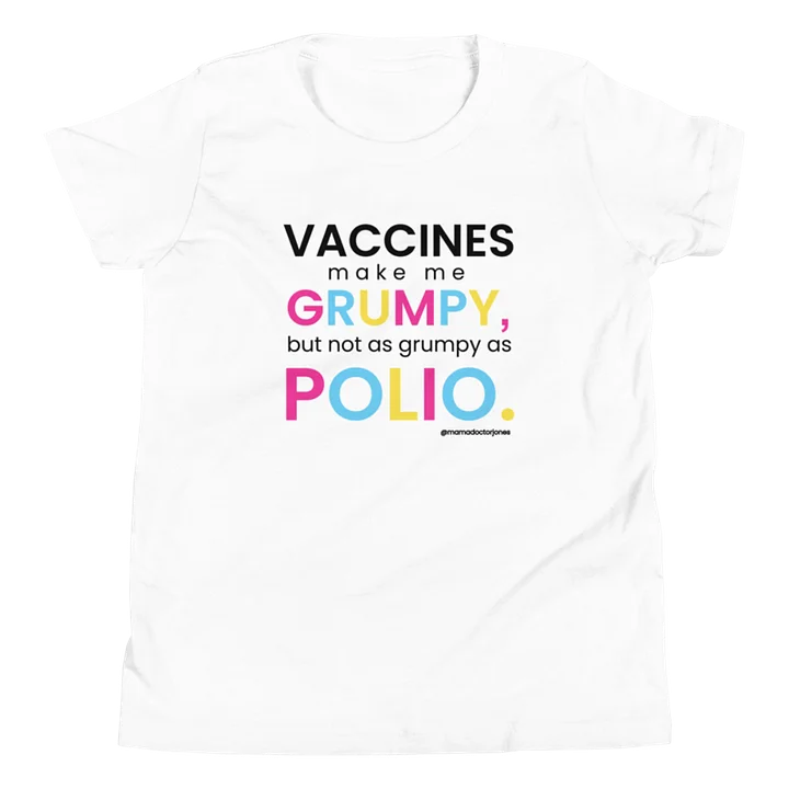 Polio Youth Tee - White product image (1)