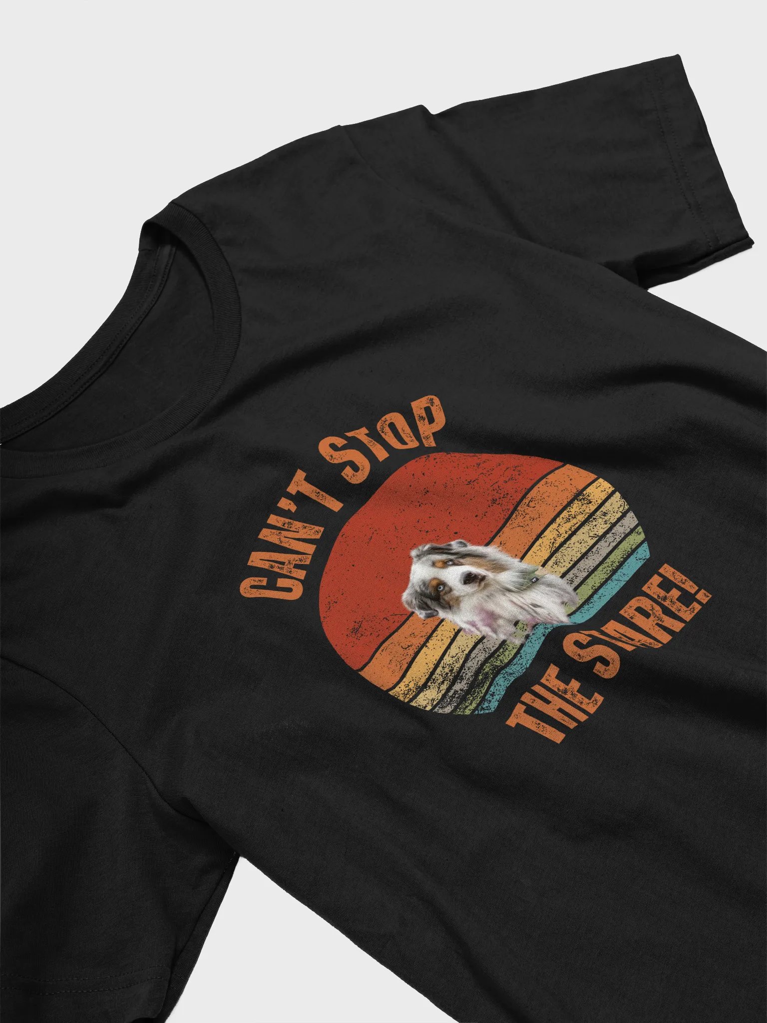 Staring Australian Shepherd T-Shirt product image (2)