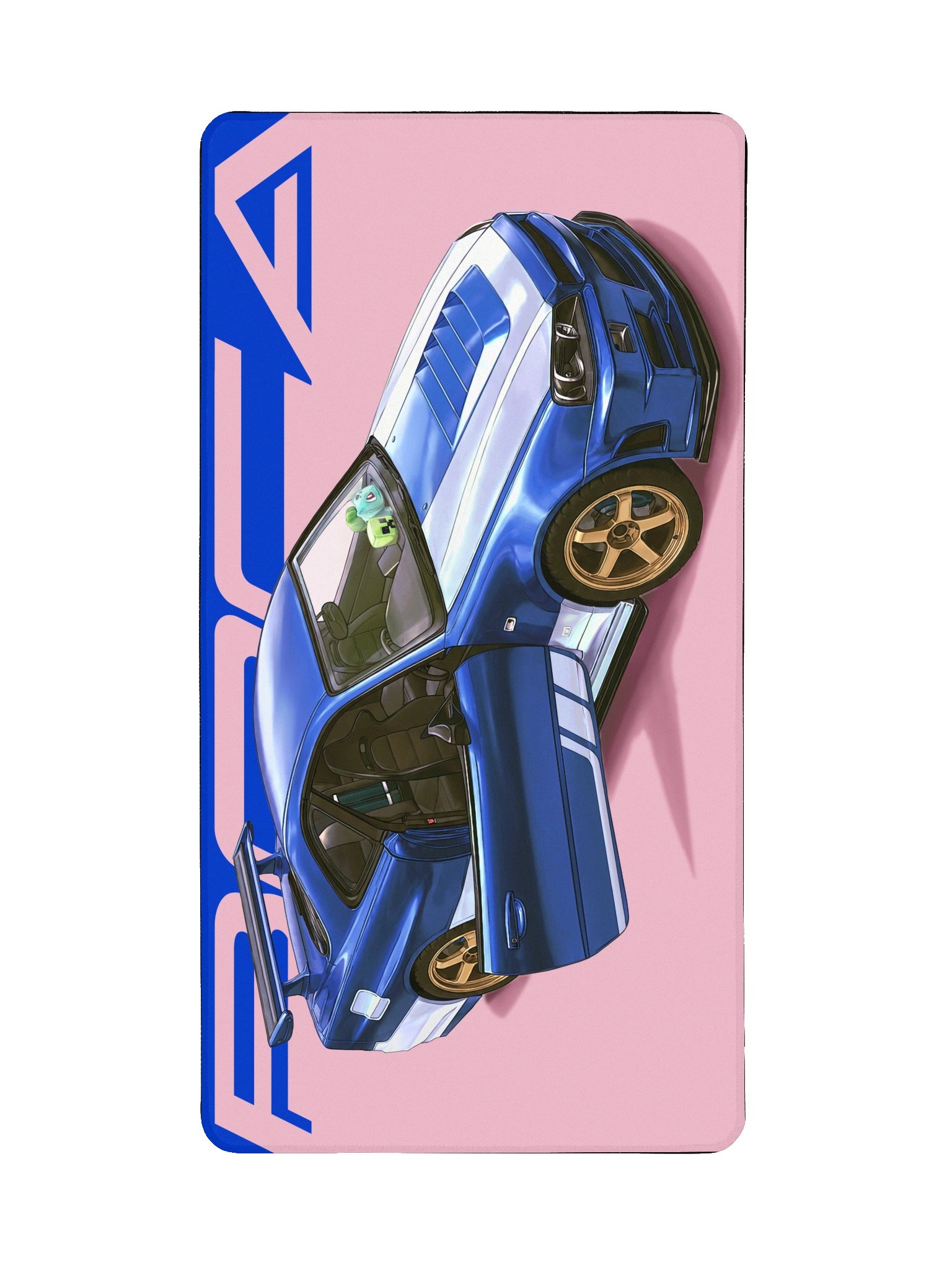 Skyline Mouse Pad - Pink Decal Free product image (2)