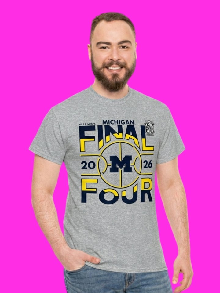 Michigan Wolverines 2026 Final Four March Madness Shirt product image (57)