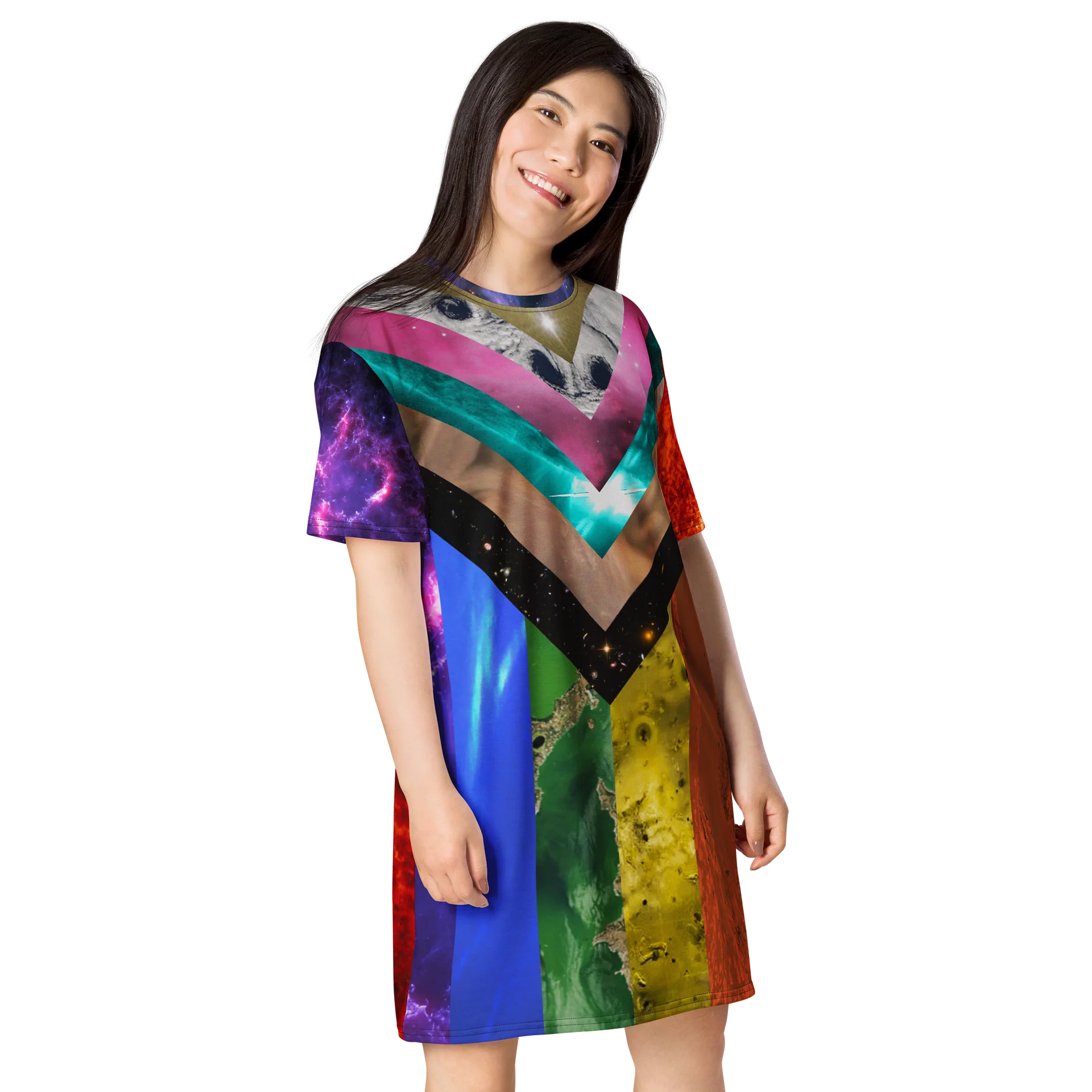 Space Pride Tee Dress product image (4)