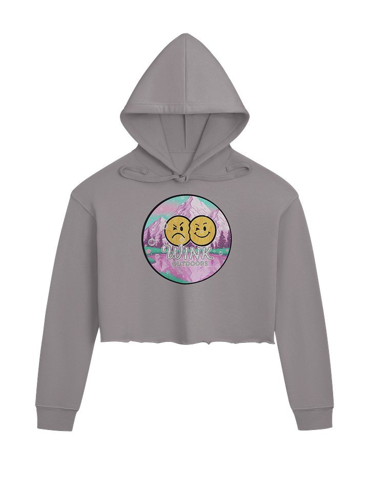 Wink Outdoors - Glamping Crop Fleece Hoodie product image (1)