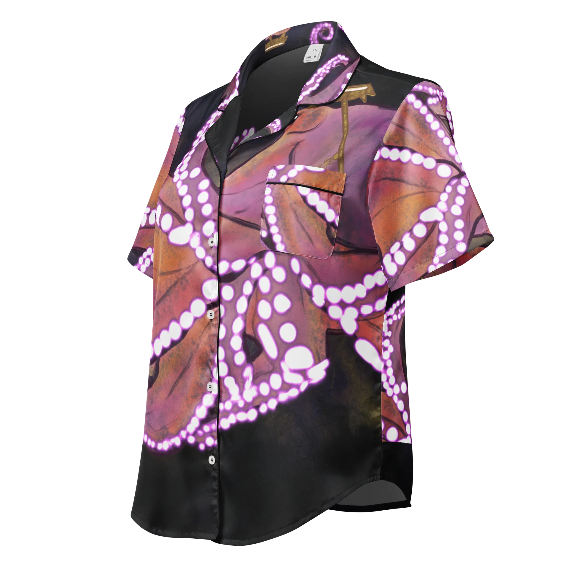 The Tinkerer — Women’s Octopus Pajama Top product image (2)