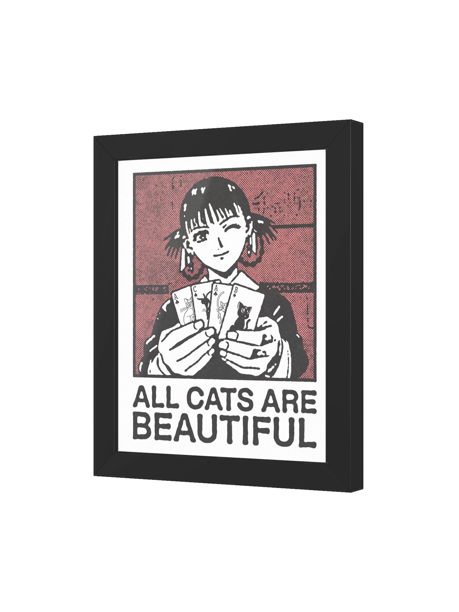 LOVE CATS ! Framed Print. product image (3)