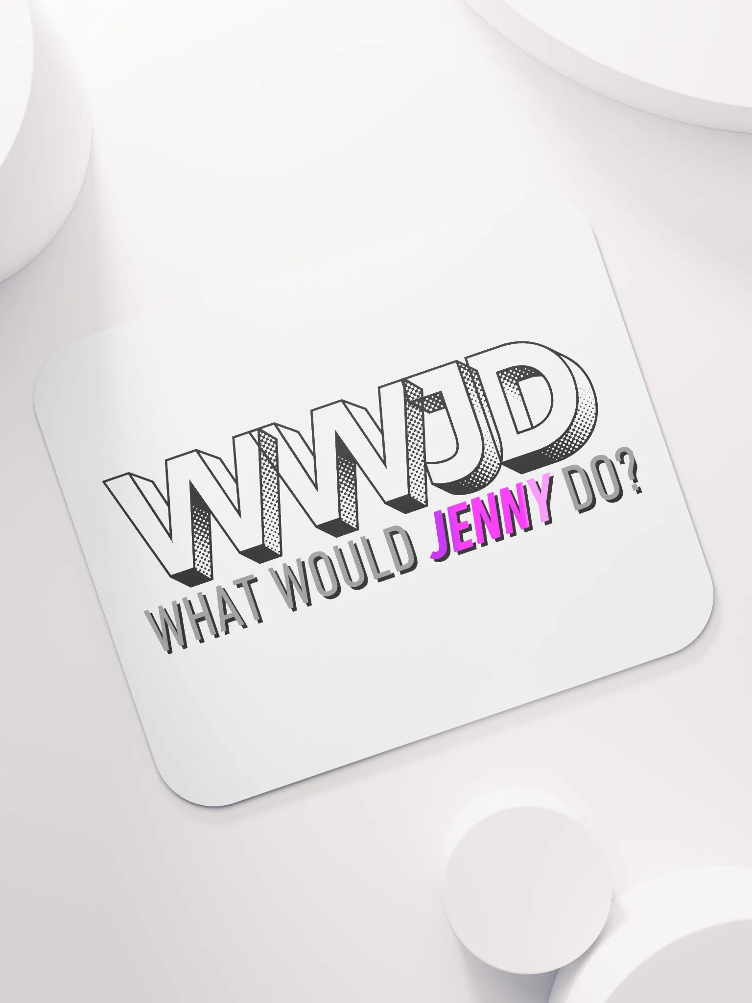 WWJD mouse pad product image (7)