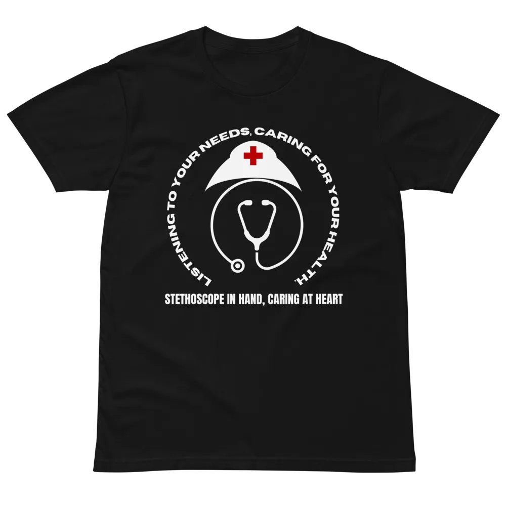 Heartbeat Hero Unisex Premium Tee product image (2)
