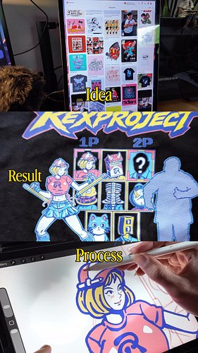 Every shirt has a story. This one started as an idea, became a drawing, and ended up as something you can actually wear.

If ...