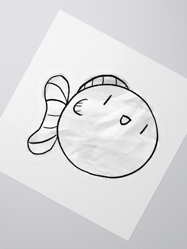 Smiling Dockie Kiss Cut Stickers product image (2)