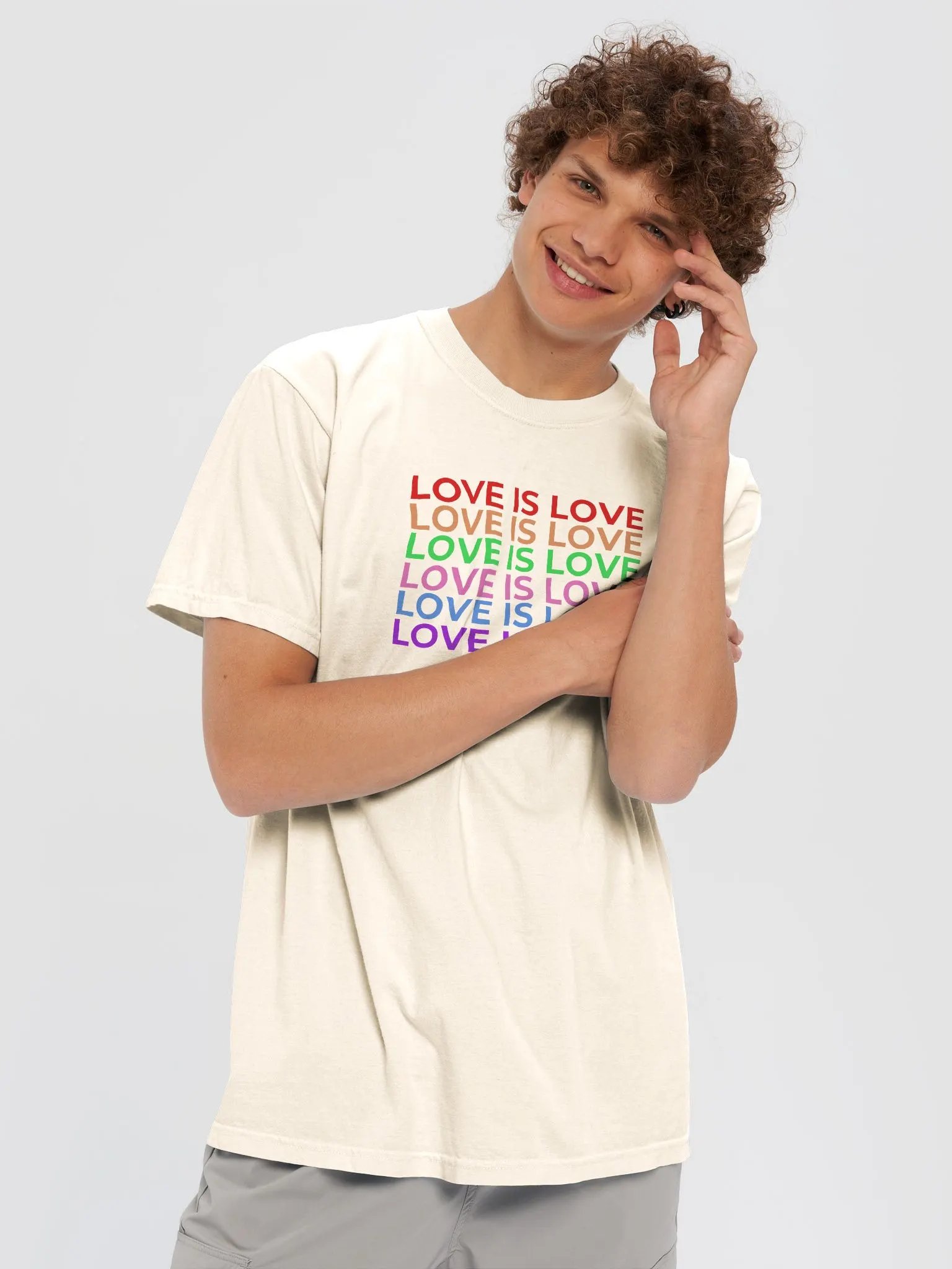 Rainbow Love Is Love T-Shirt product image (28)