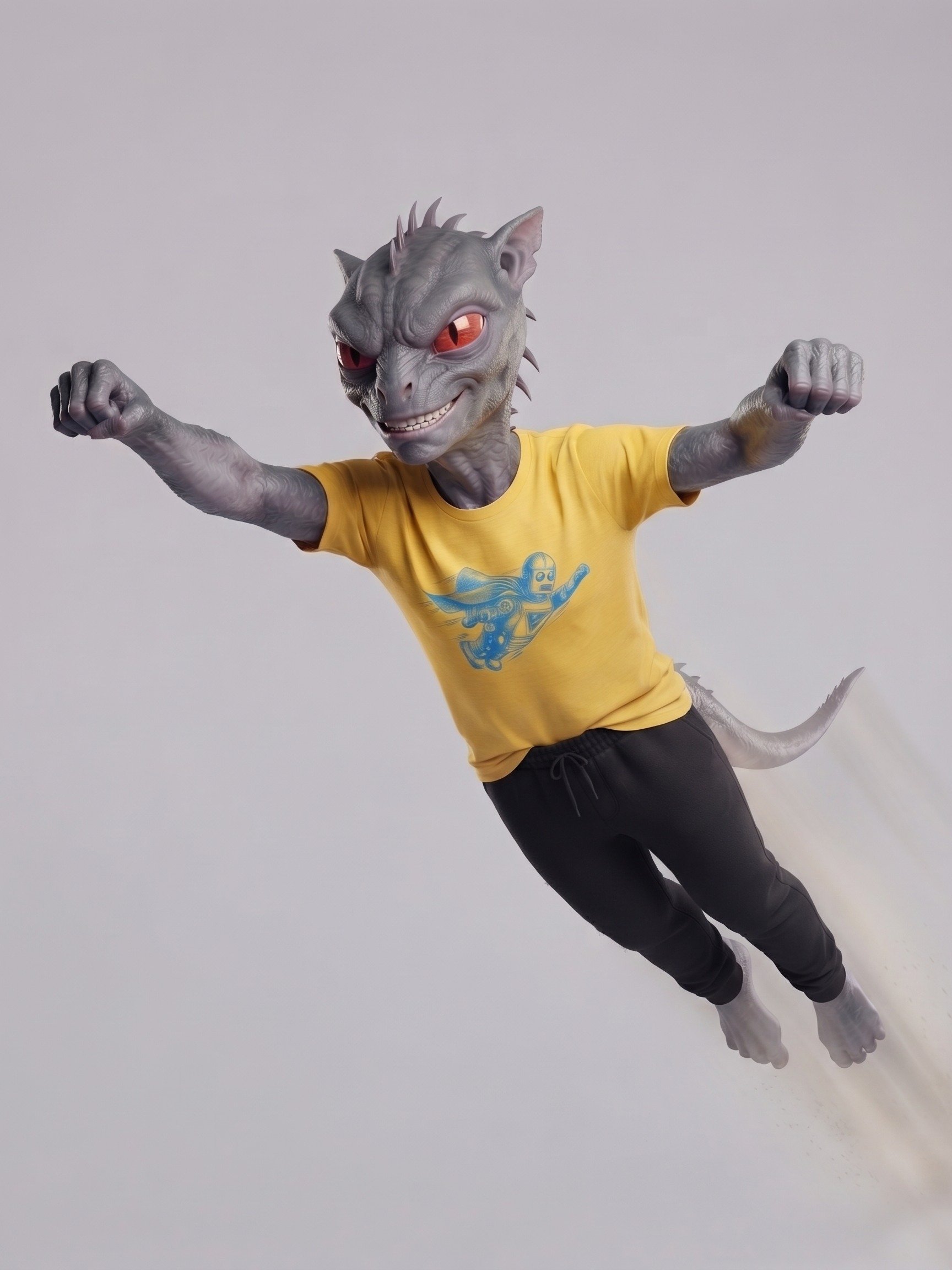 Retro Robot Superhero Tee product image (3)