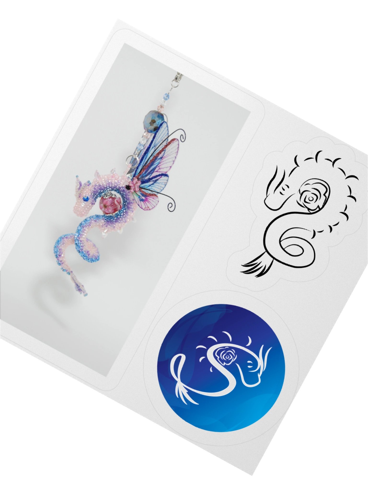 Sarenadia Fairy SDragon Sticker sheet product image (5)