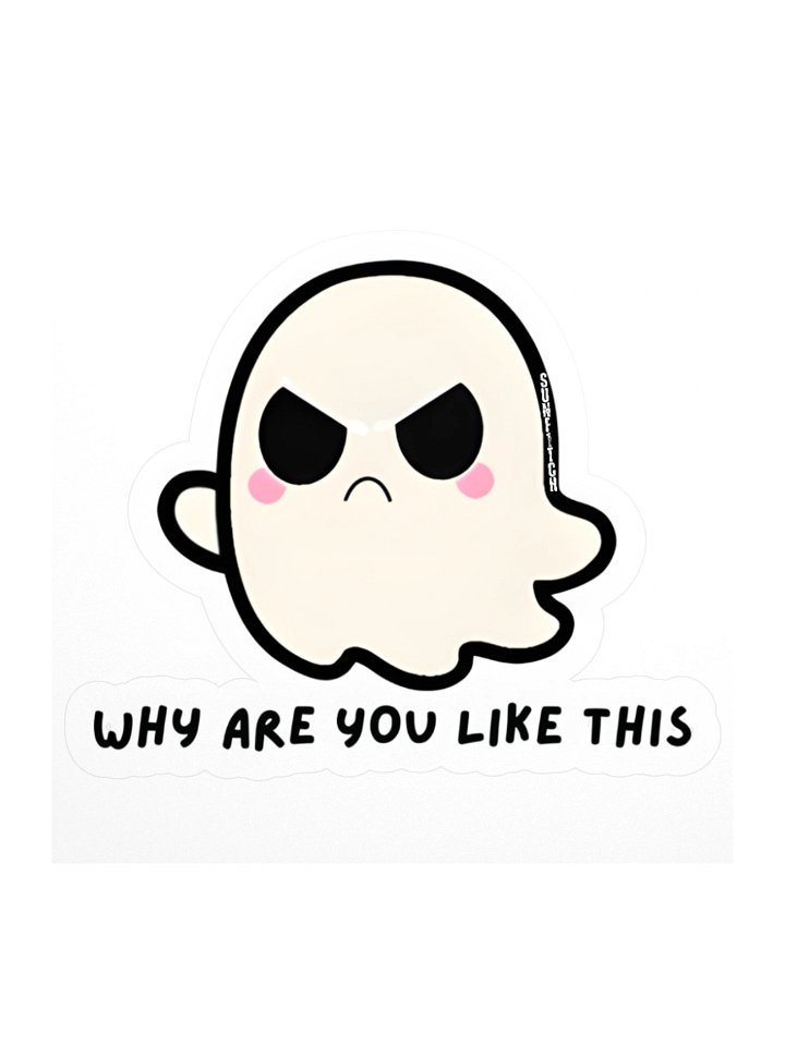 Why Are You Like This Sticker product image (1)