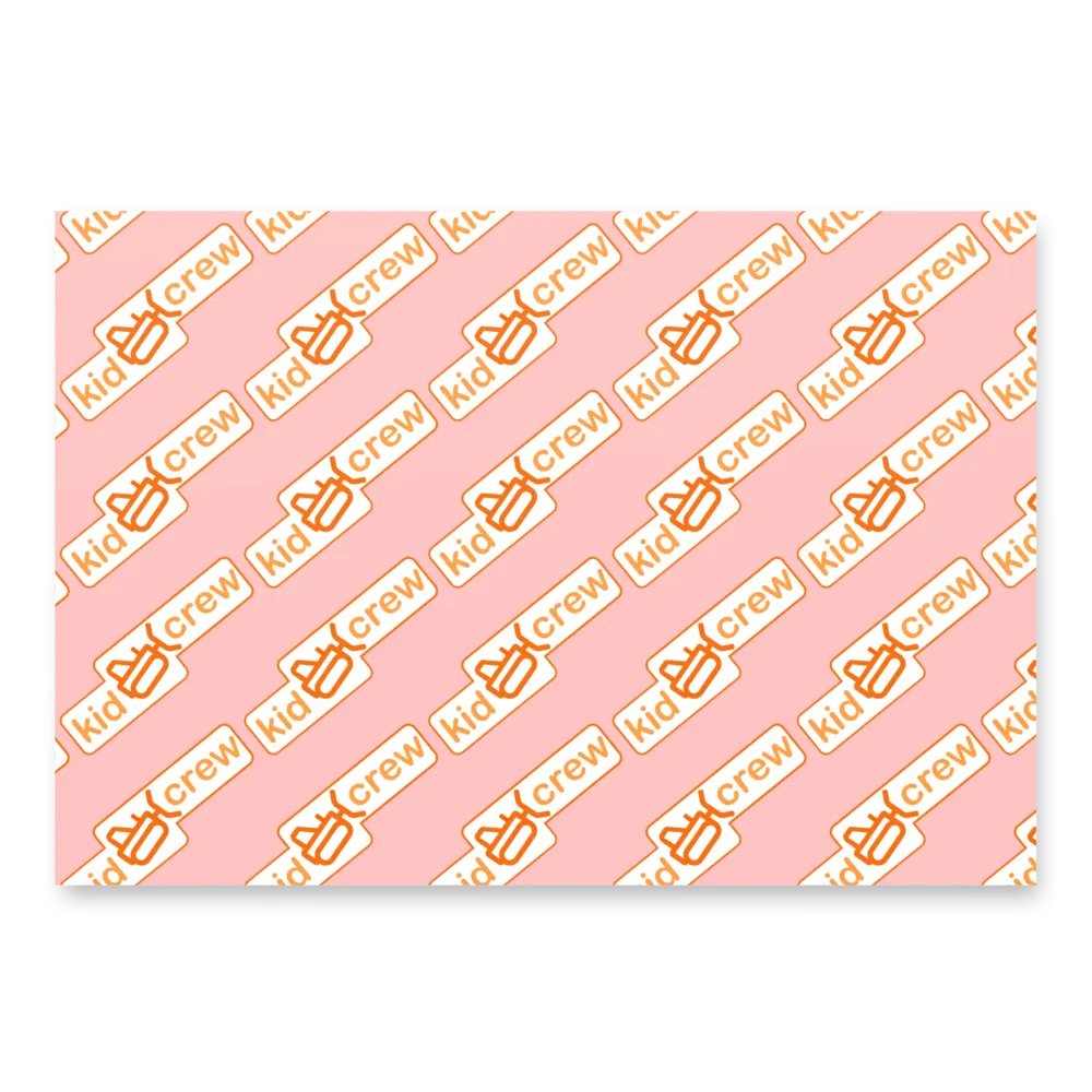 Blush color gift wrap - 3 sheets product image (2)