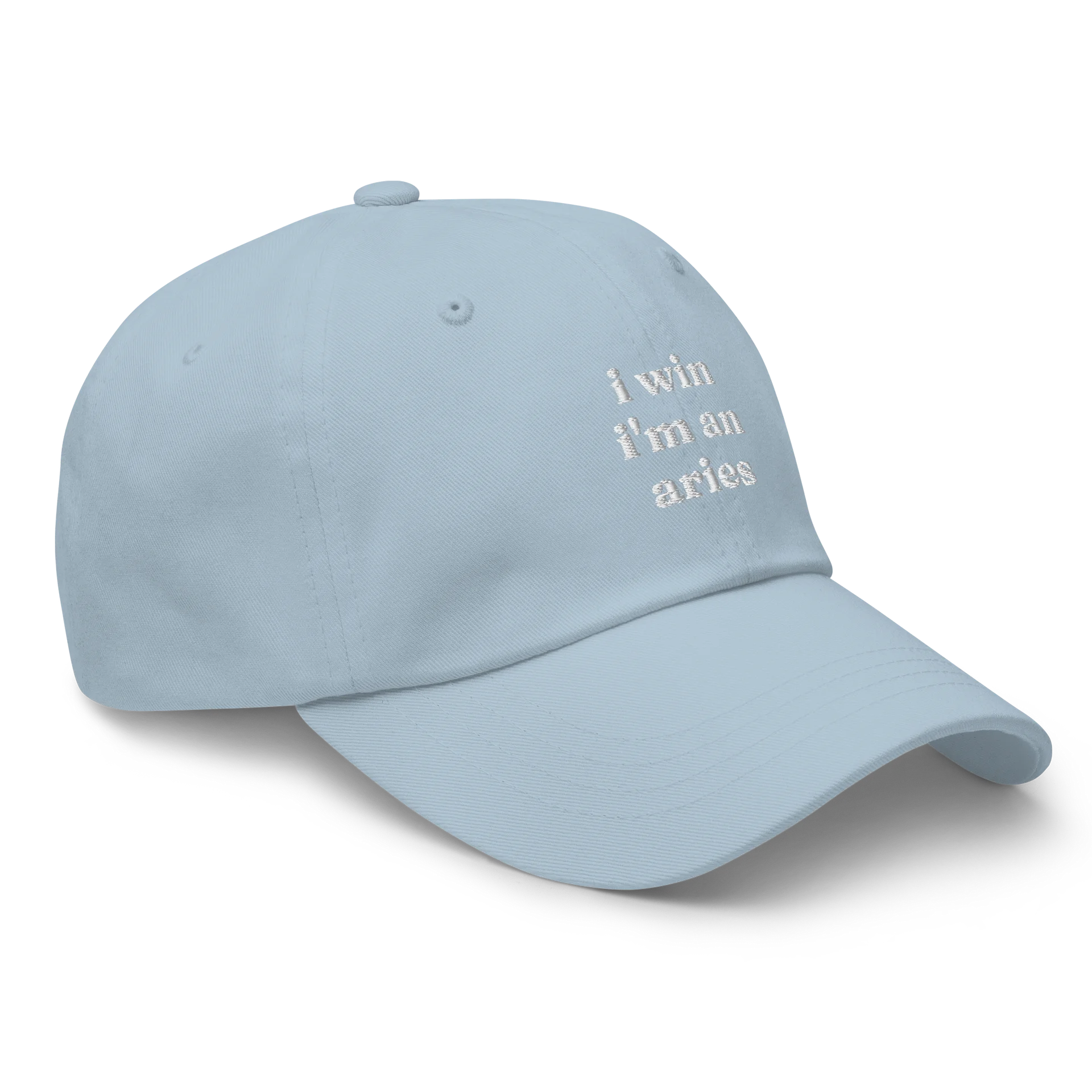 i win aries embroidered cap product image (3)
