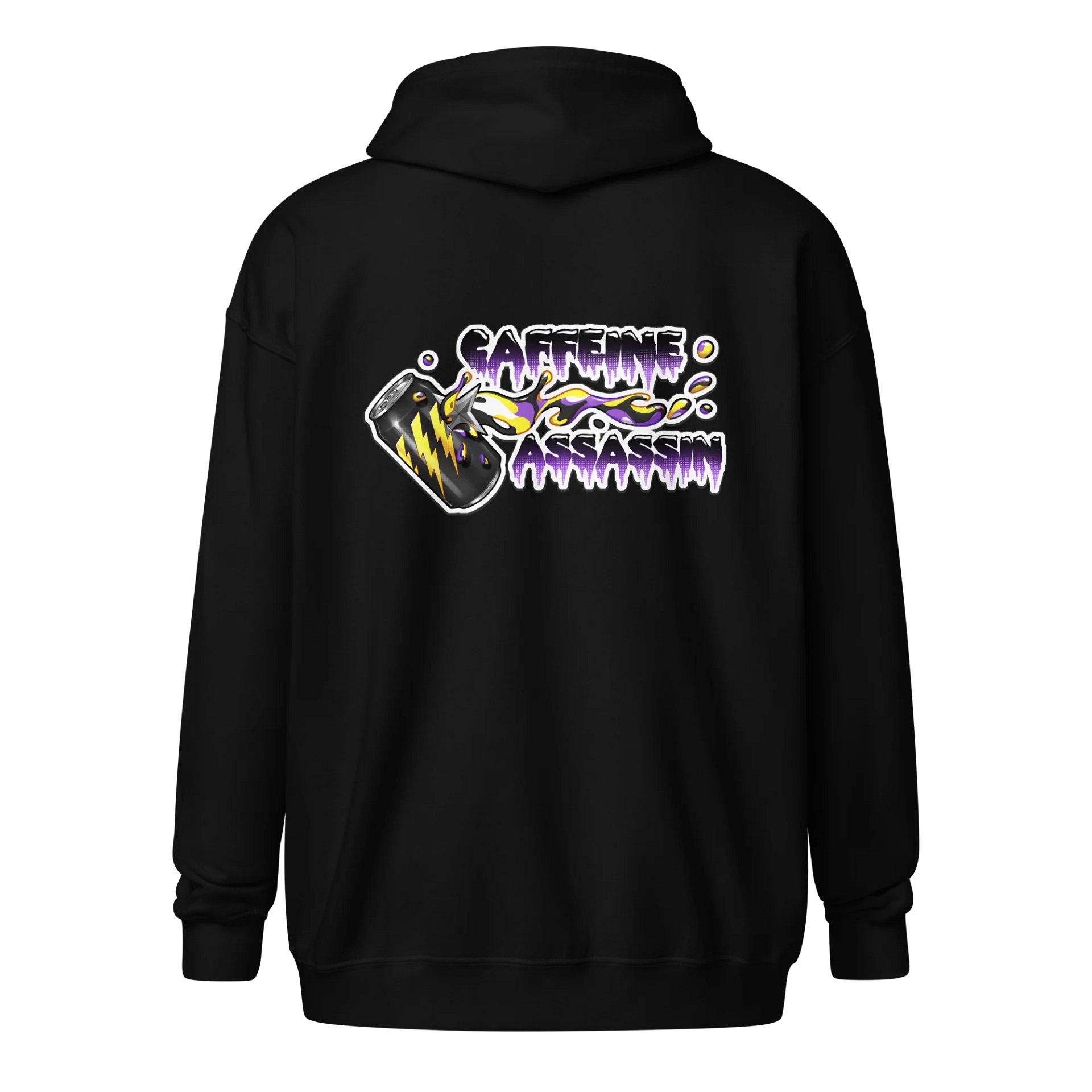 Caffeine Assassin - Non-Binary Pride Edition Zip Hoodie product image (1)