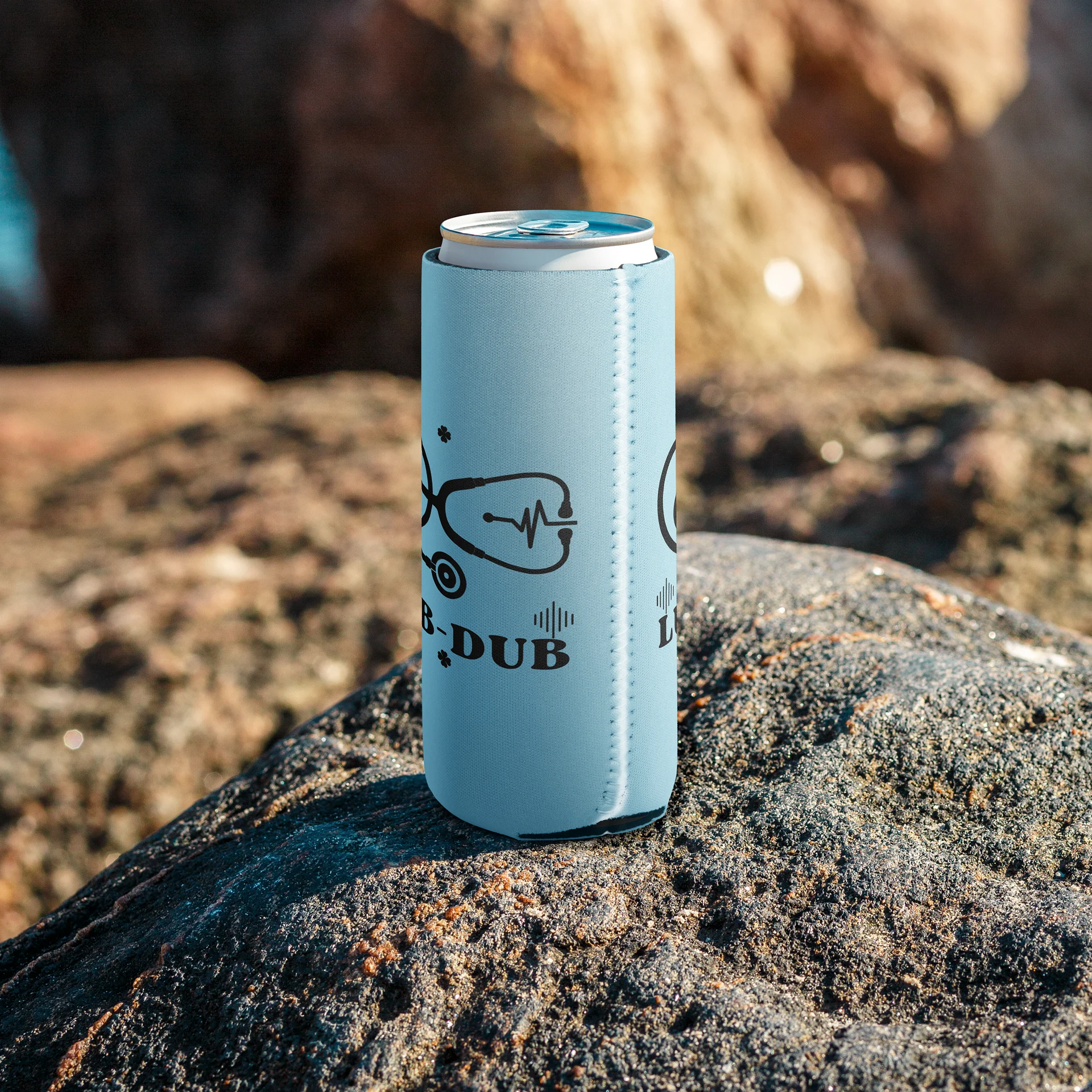 Columbia Blue Can Cooler - Fall Aesthetic product image (7)