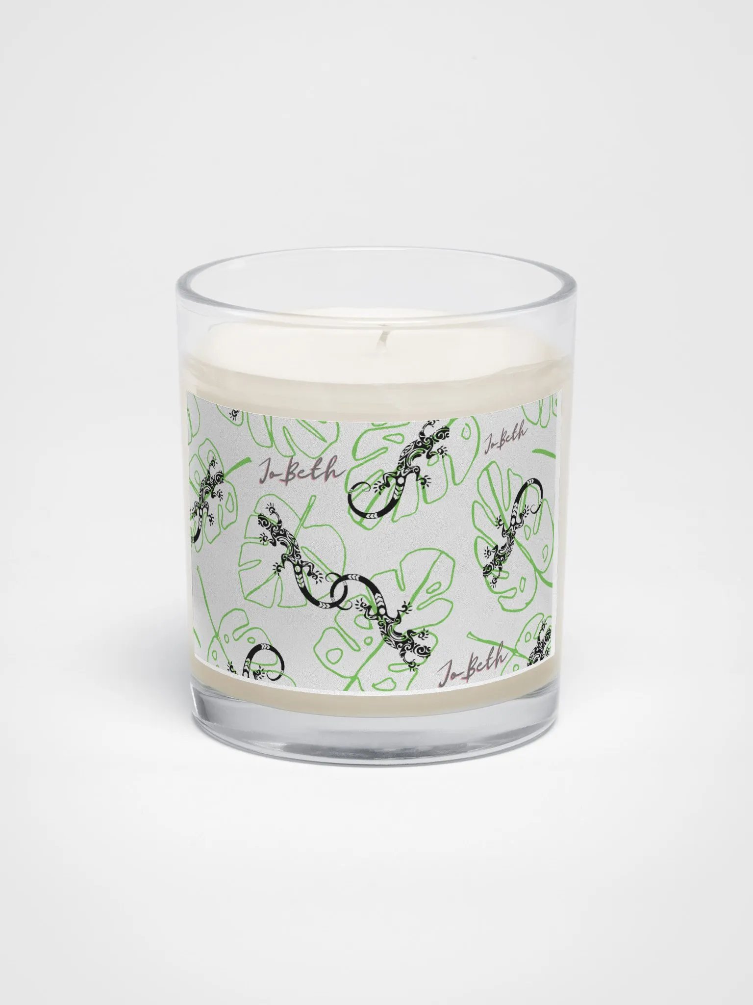 JoBeths' Design Lizard 🦎 Print Candle🕯 product image (1)