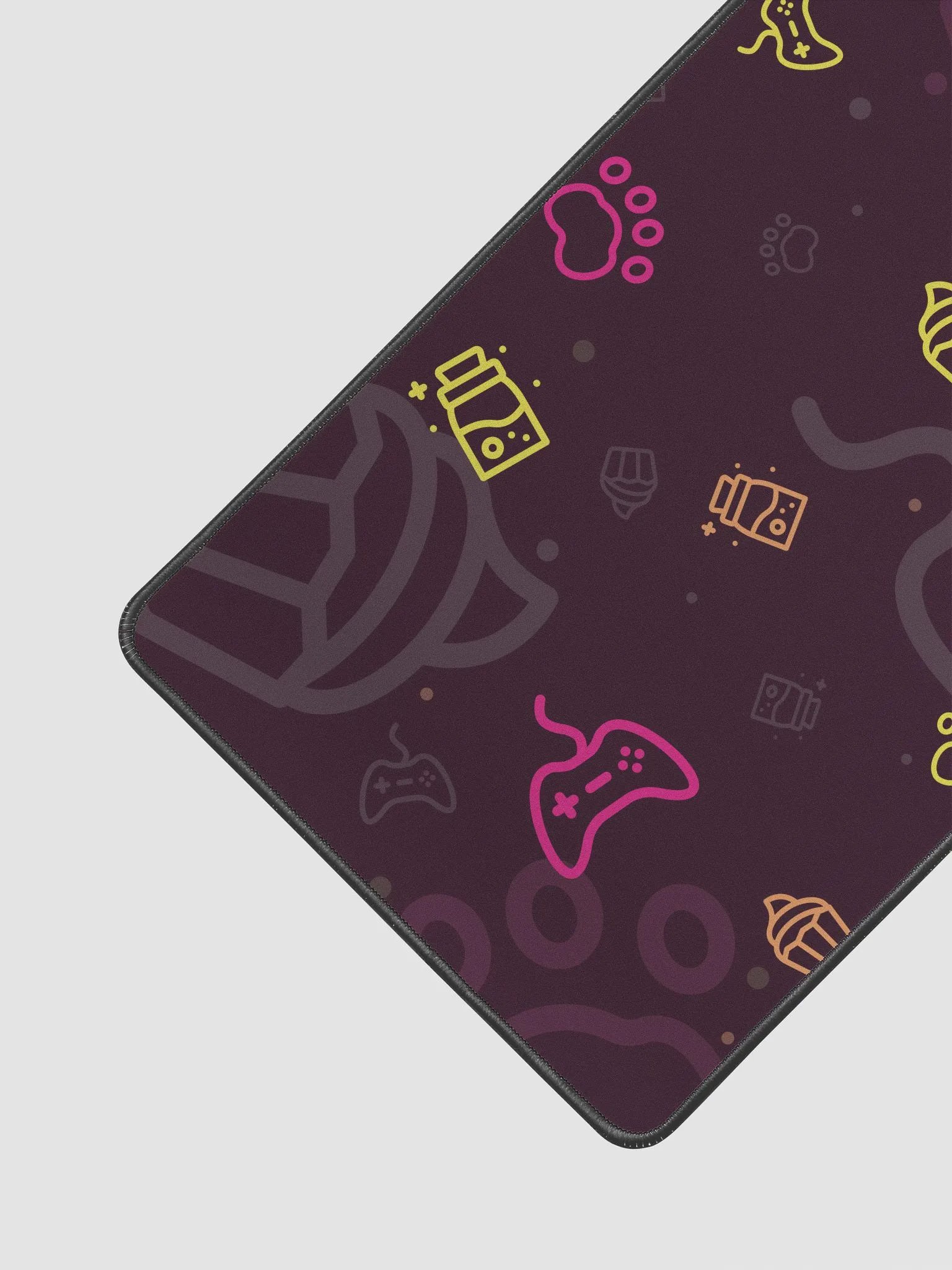 The 'Delicious Items' Desk Mat size S - Dark product image (2)