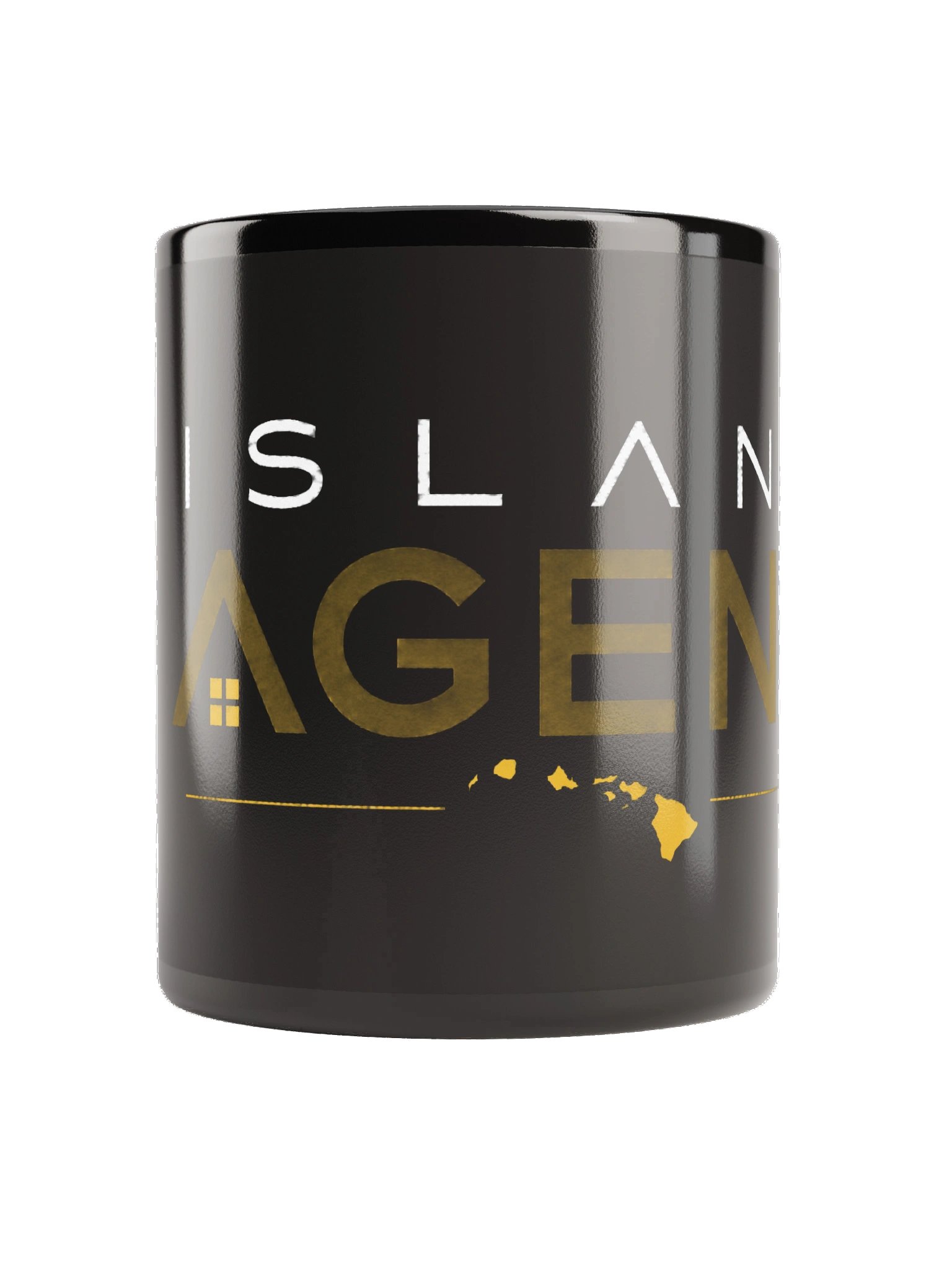 Island Agent Black & Gold Coffee Mug product image (3)