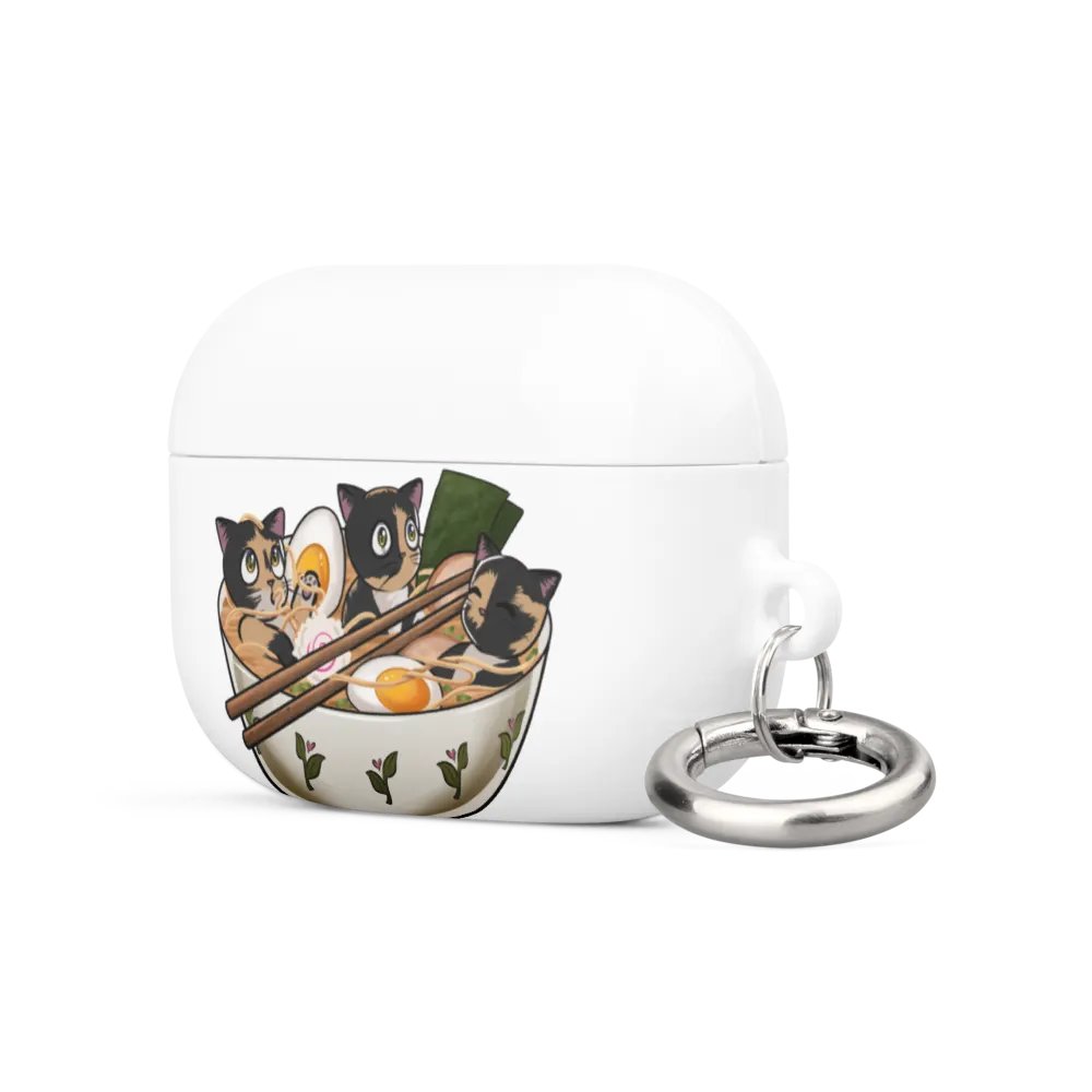 Kitty Ramen Airpod Case product image (9)