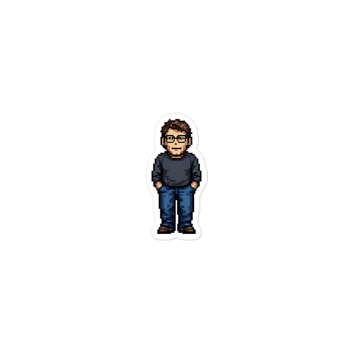 Sai (Stephen King) Retro Pixel Art Laptop Sticker product image (2)