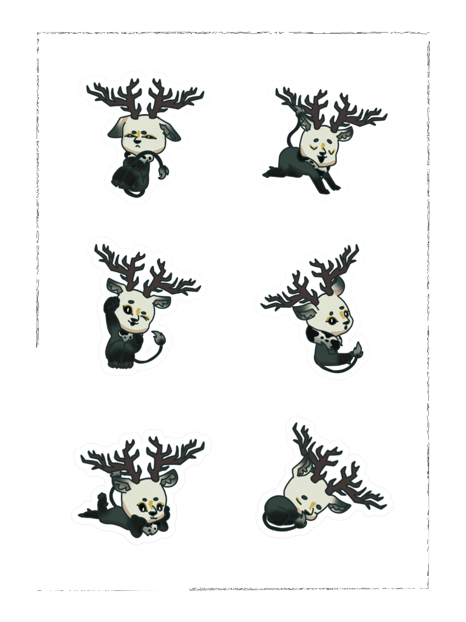Cryptid Sticker Sheet product image (3)