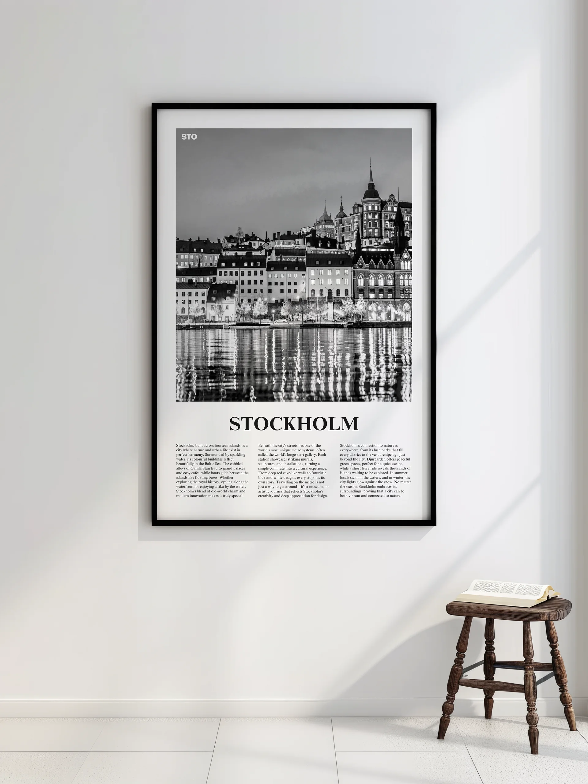 Stockholm 04 Newspaper Poster product image (2)