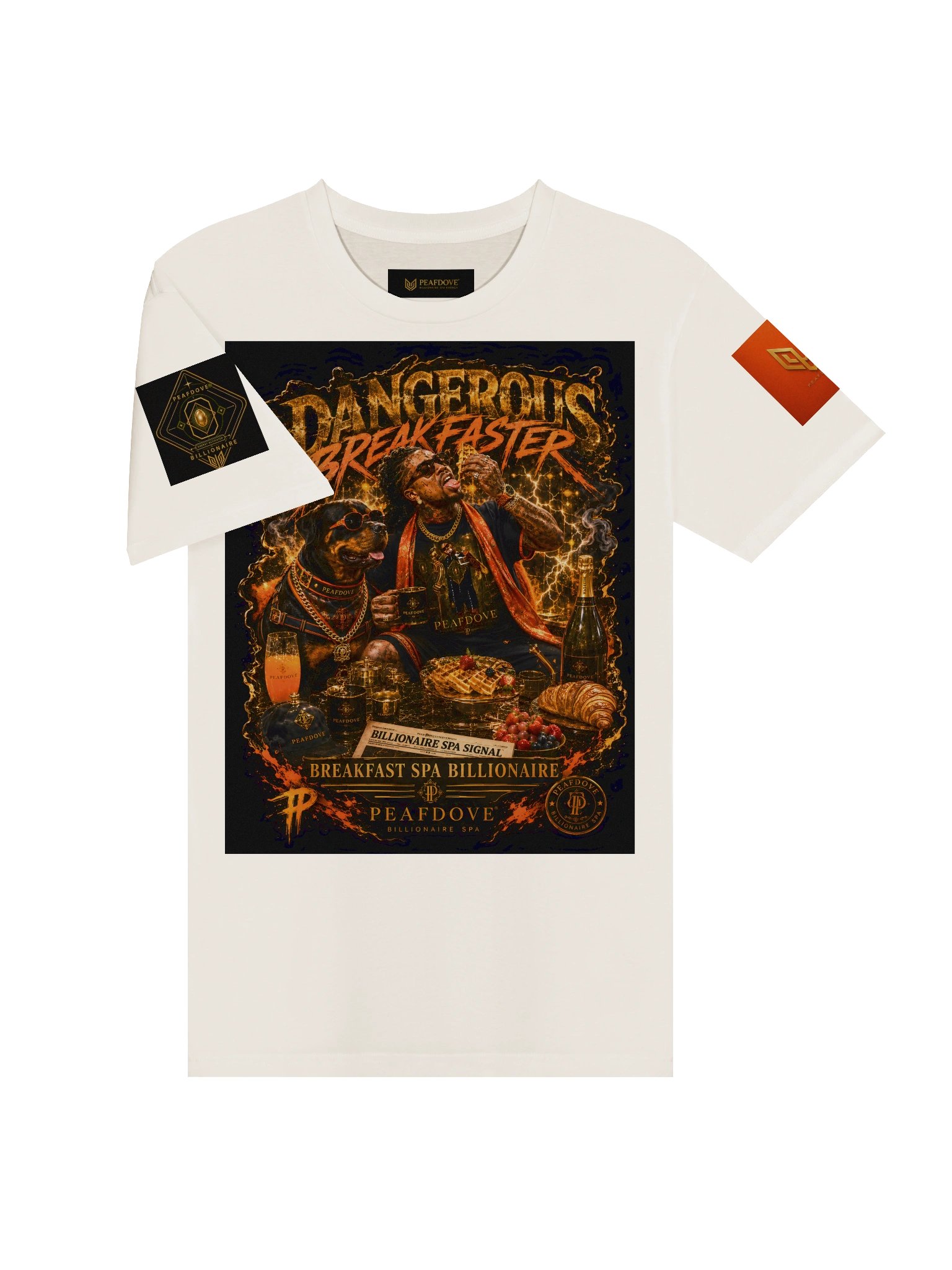 PEAFDOVE® Dangerous Breakfaster Shirt product image (5)
