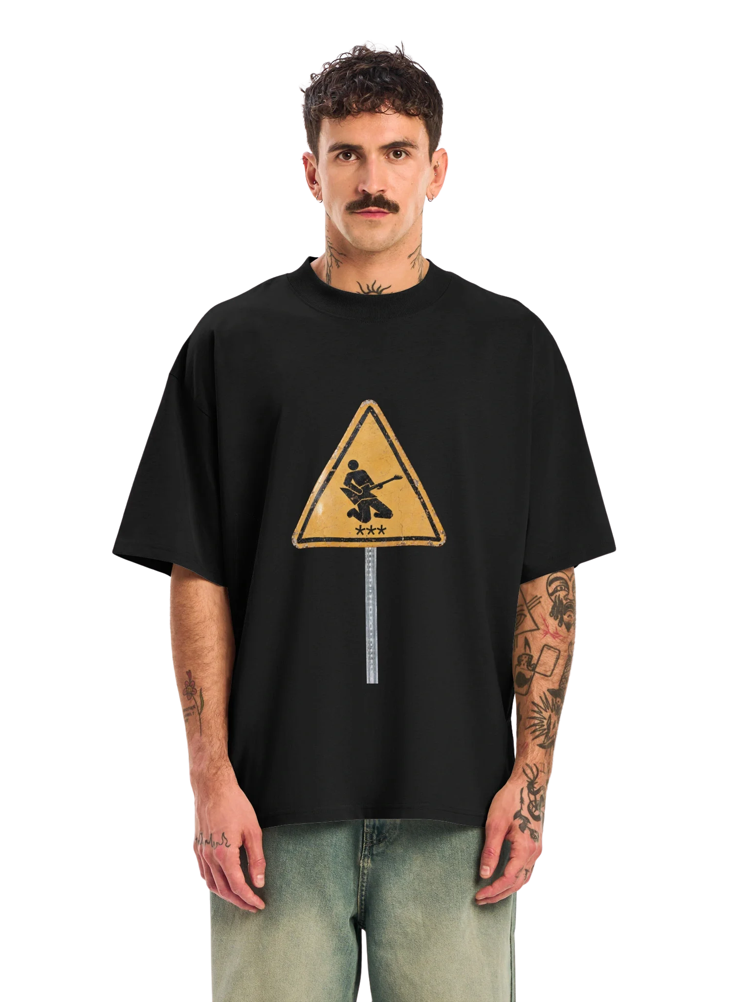 CAUTION ROCKSTAR TEE product image (3)