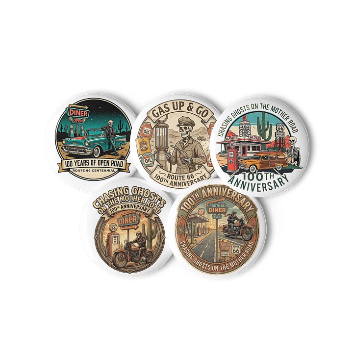 Route 66 Anniversary Collection - V2 Pins product image (1)
