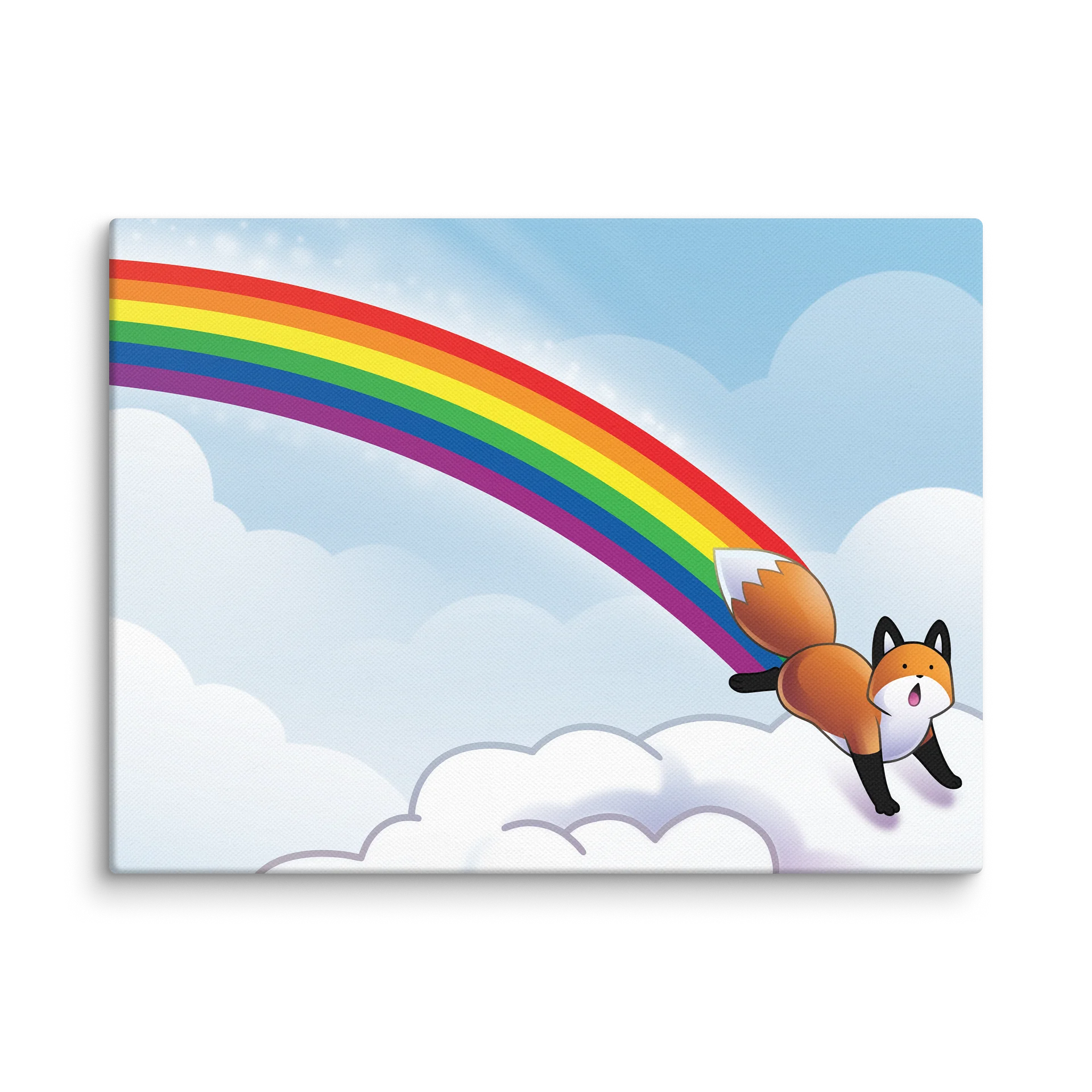 Fox Rainbow Canvas product image (1)