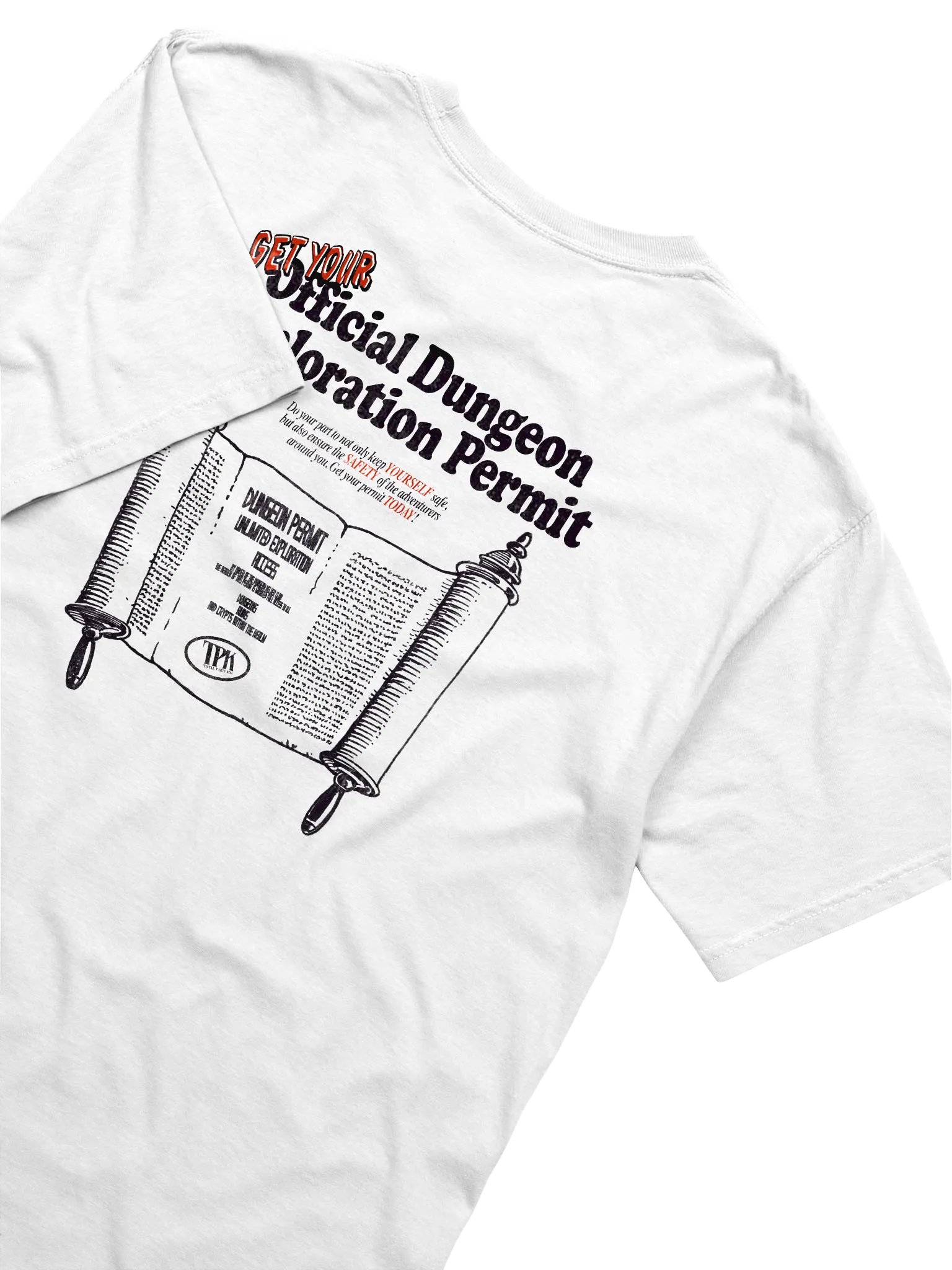 Dungeon Permit (White) product image (5)