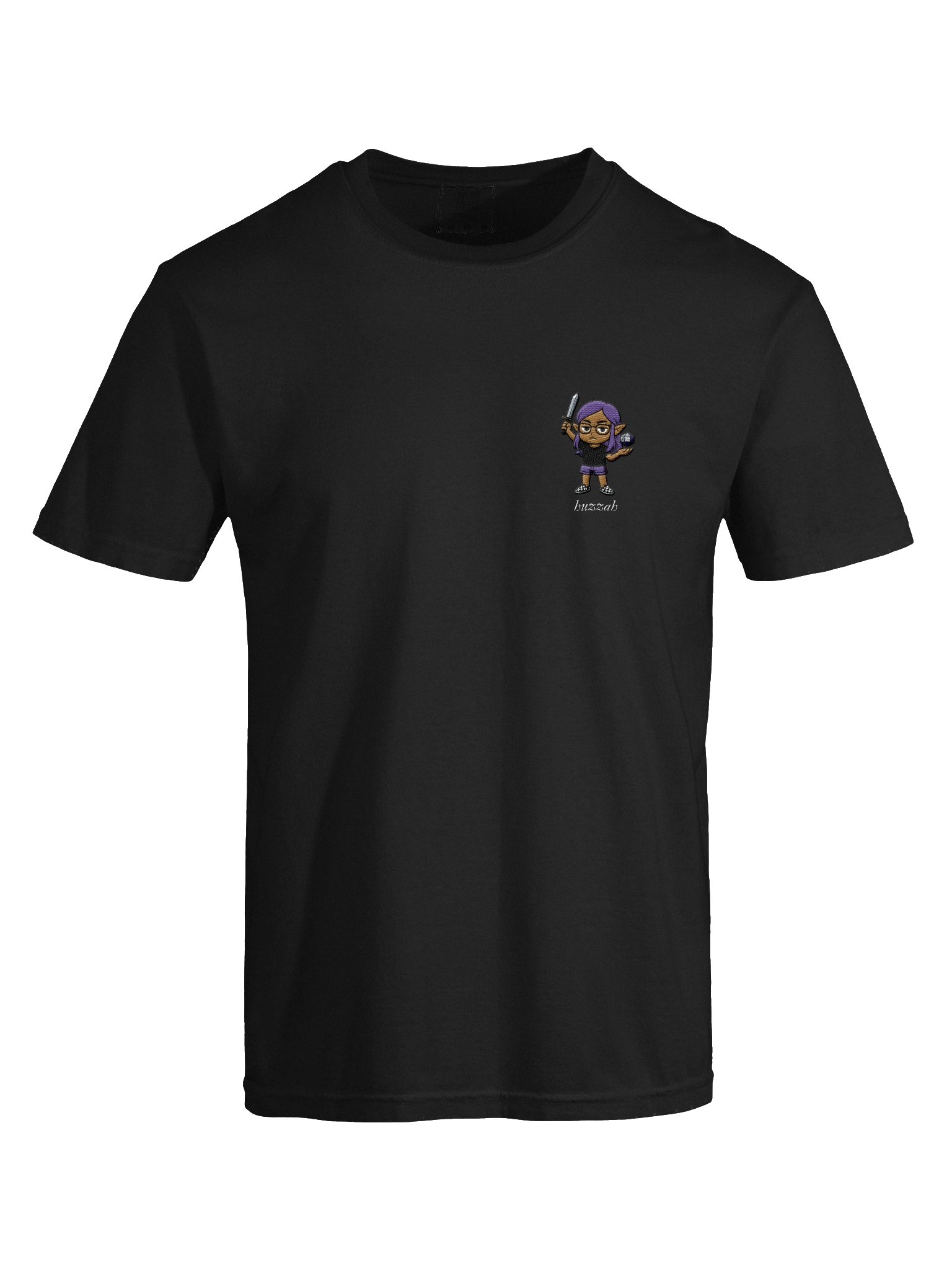 huzzuh...i guess - embroidered tee product image (27)