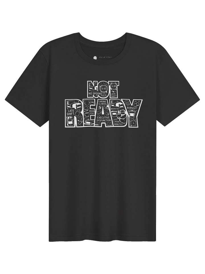 Not Ready Tee - Dark Colors product image (11)