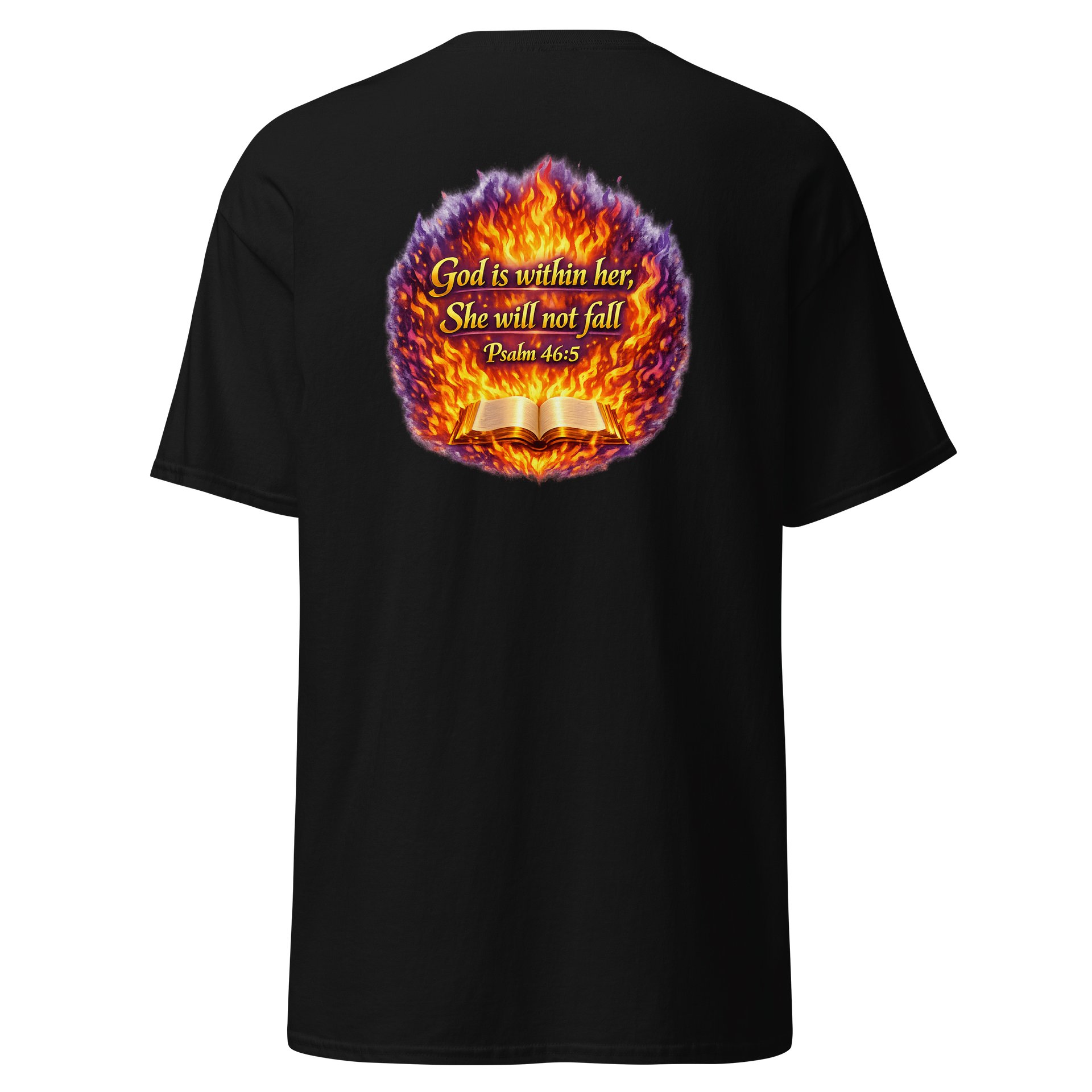 Neon Jesus Fire & Cross Tee product image (6)