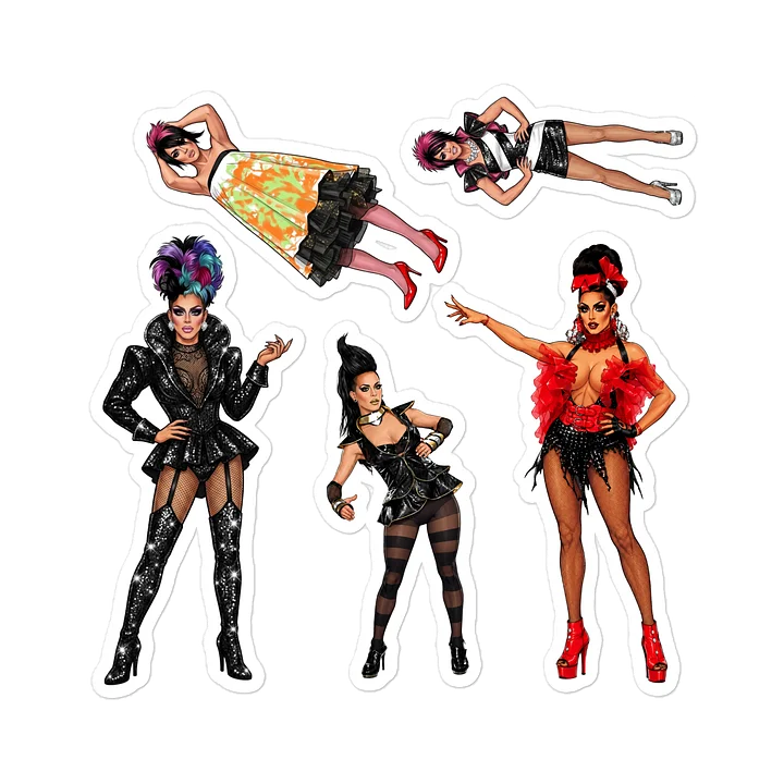 "Season 4 Looks" Die-Cut Sticker Sheet product image (1)