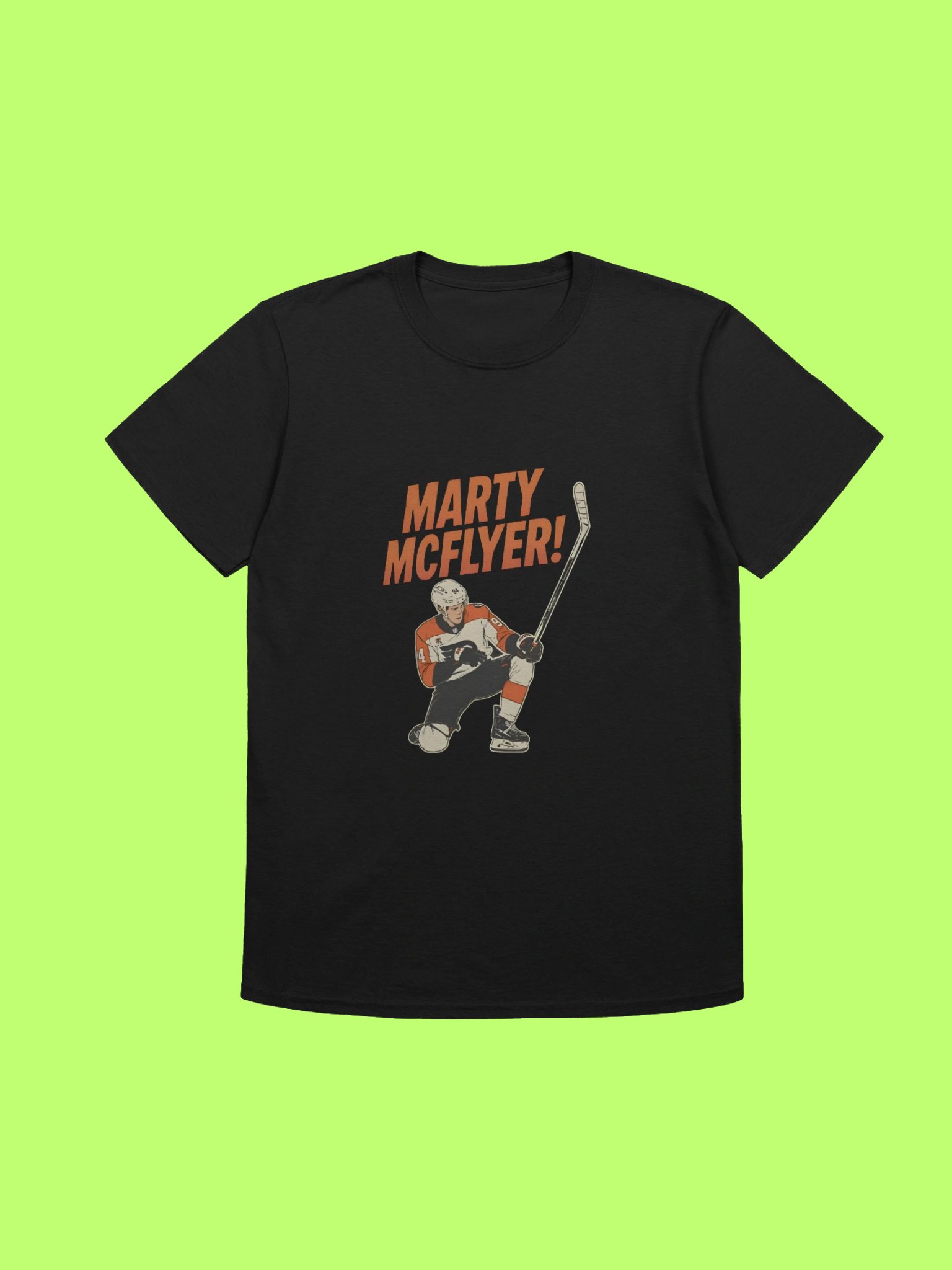 Marty McFlyer Shirt – Retro Hockey Meets Movie Nostalgia product image (2)