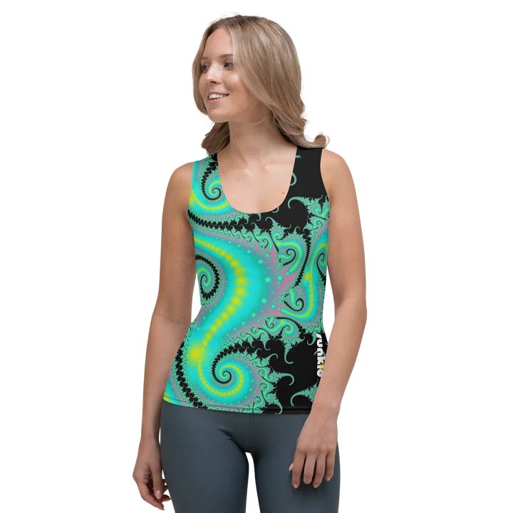 Fractal women's tank top - Candyfloss Confection product image (1)