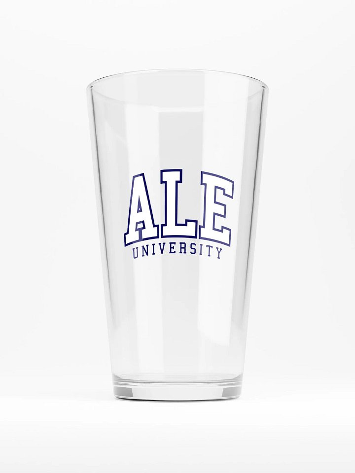 Ale University Pint Glass product image (1)