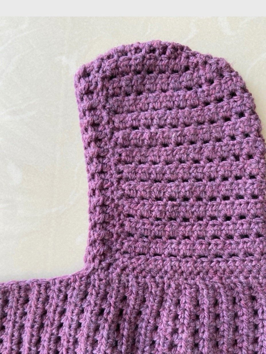 Crochet Hooded Scarf Written Pattern product image (2)