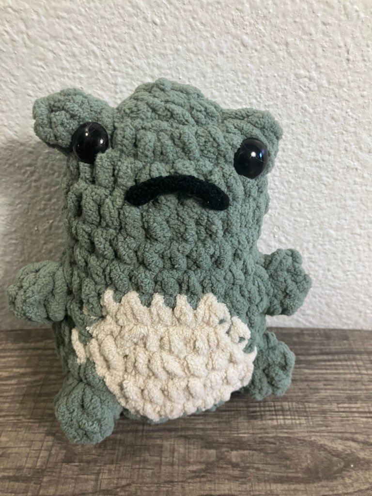 Two-Tone Mood-Changing "Booty" Frog - Interactive Fidget Plush product image (5)