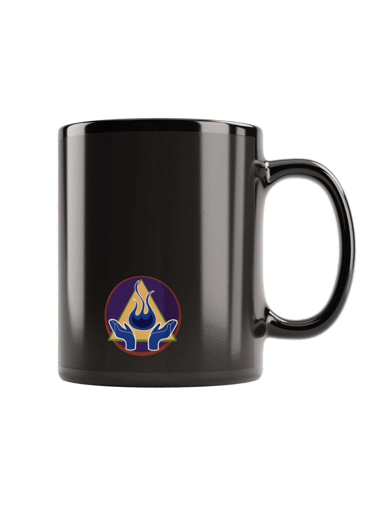 Lil Cherny in the Leaves Black Glossy Mug product image (6)