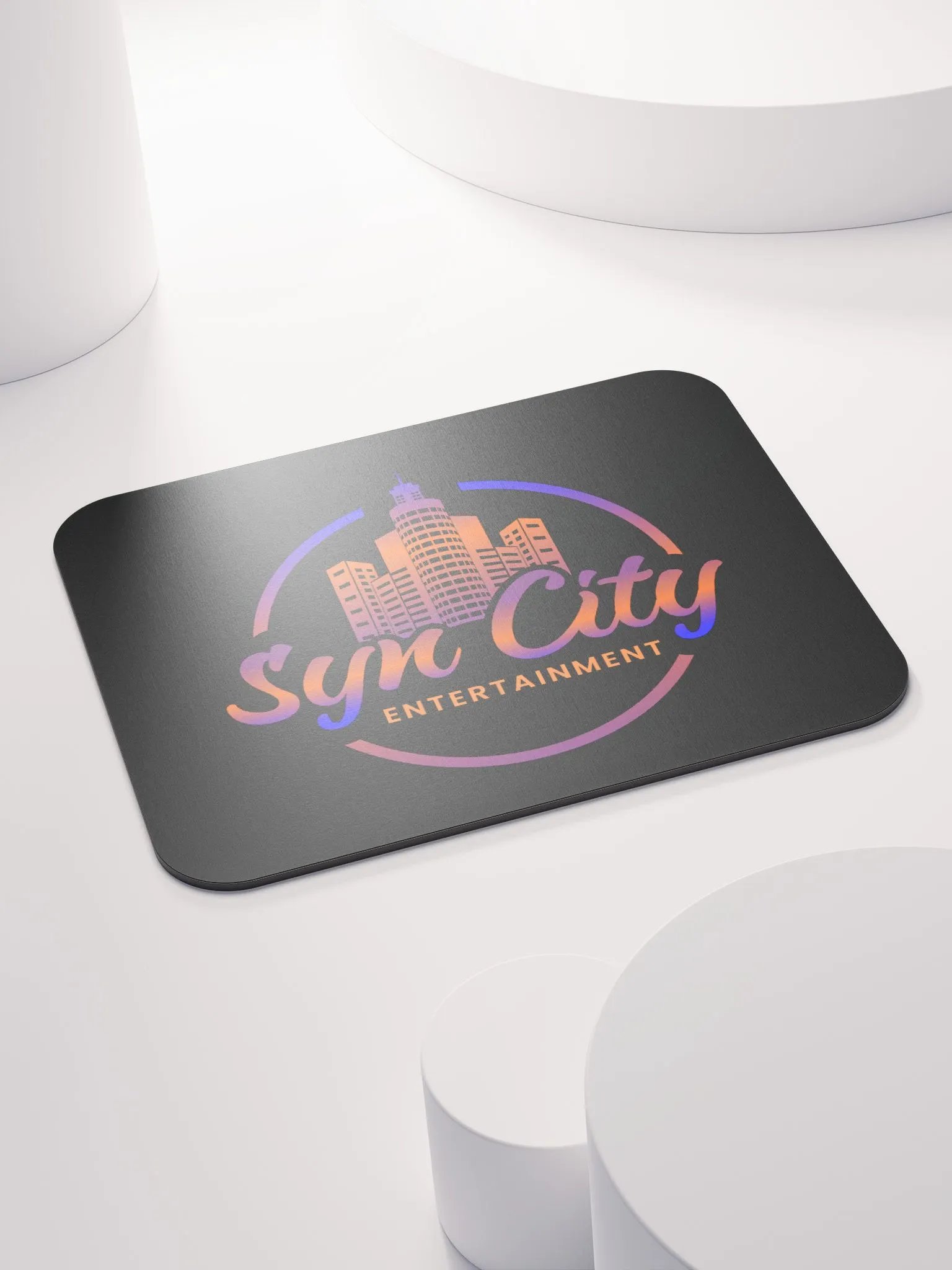 SCE Logo On Black Mouse pad product image (4)