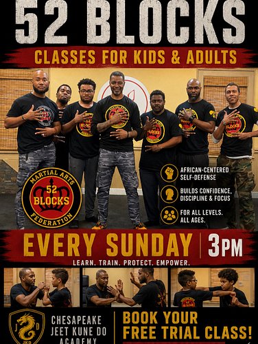 Class today at 3pm! Salute ✊🏾#52Blocks #norfolkva #chesapeakeva