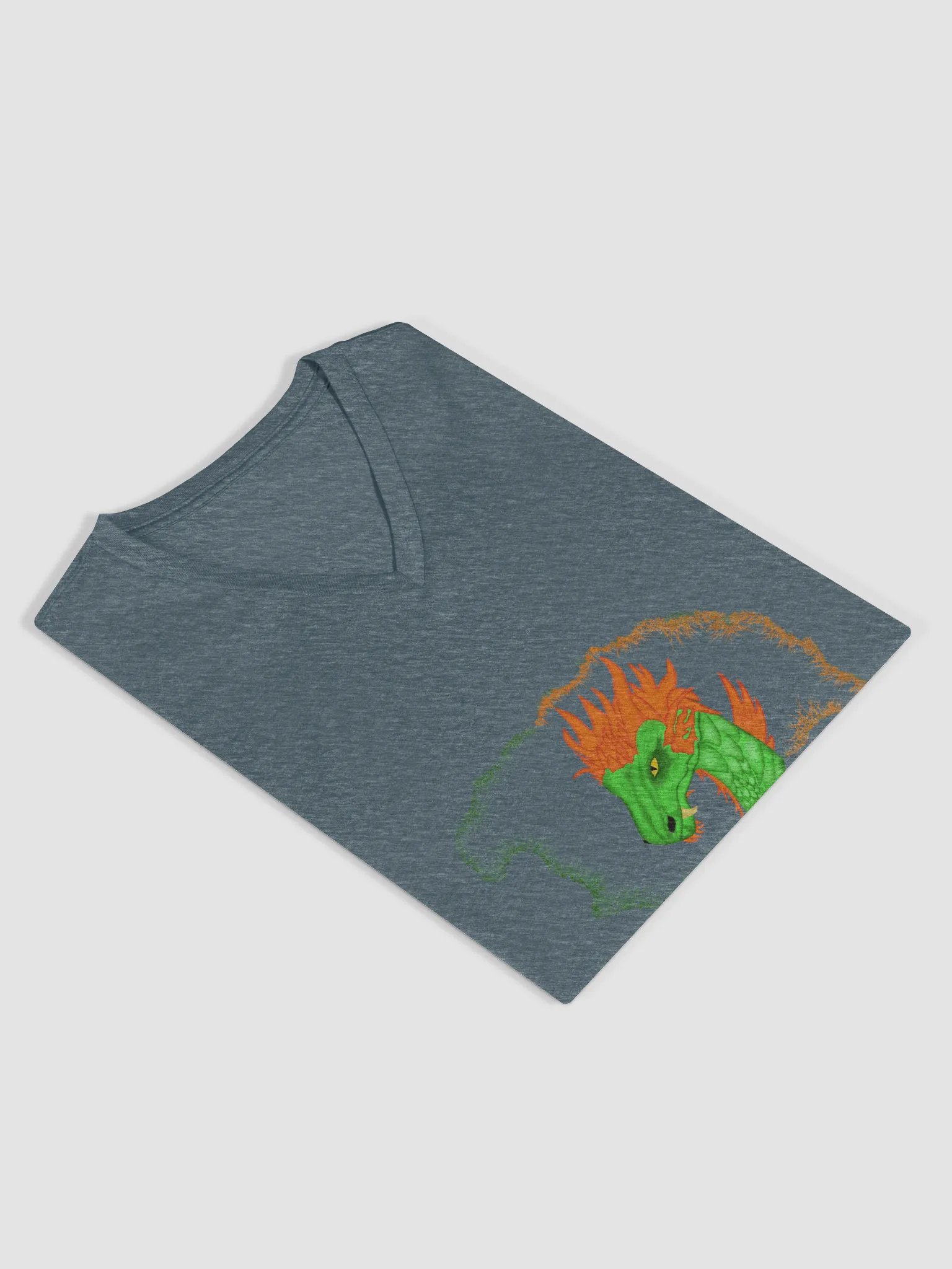 Fierce Dragon V-Neck Tee product image (9)