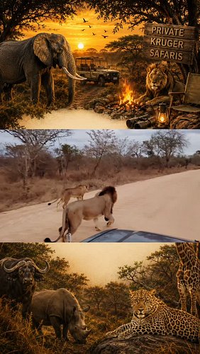 Lion tries to mate with the female , but se plays hard to get by running away !! 

#krugernationalpark #privatetours #lions #...