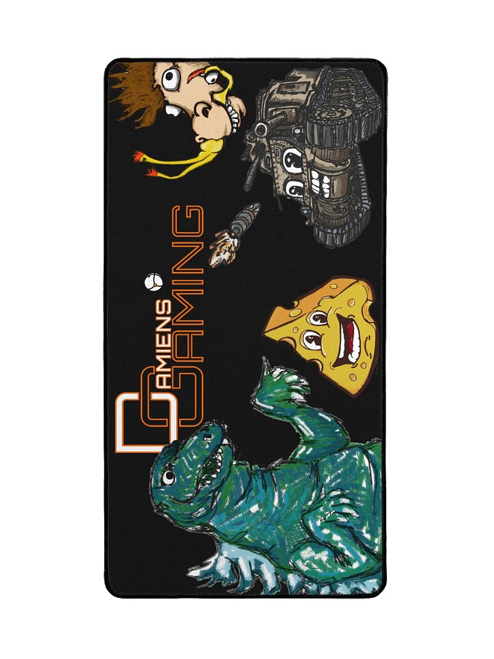 DamiensGaming Collage Desk Mat product image (2)